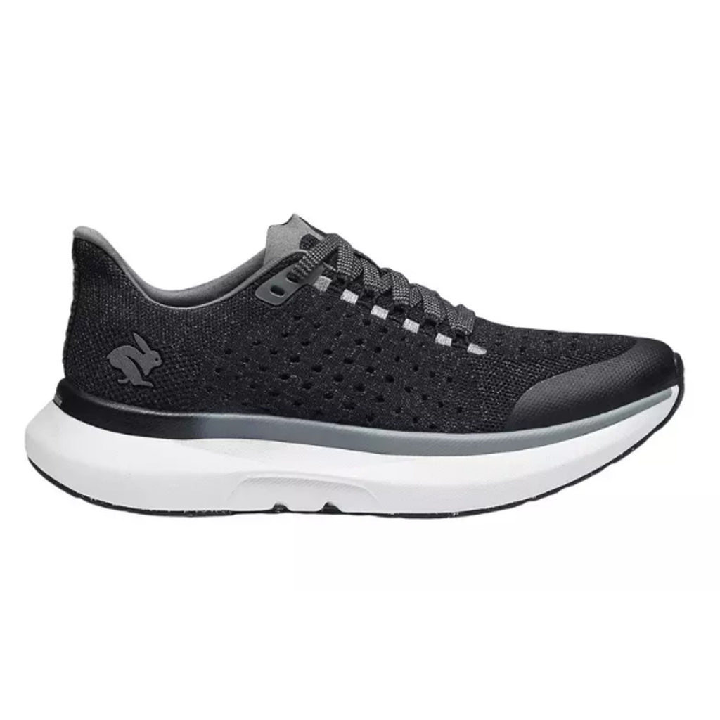 Rabbit Mens Dream Chaser Athletic Shoes Size 9.5 Black White Running NIB