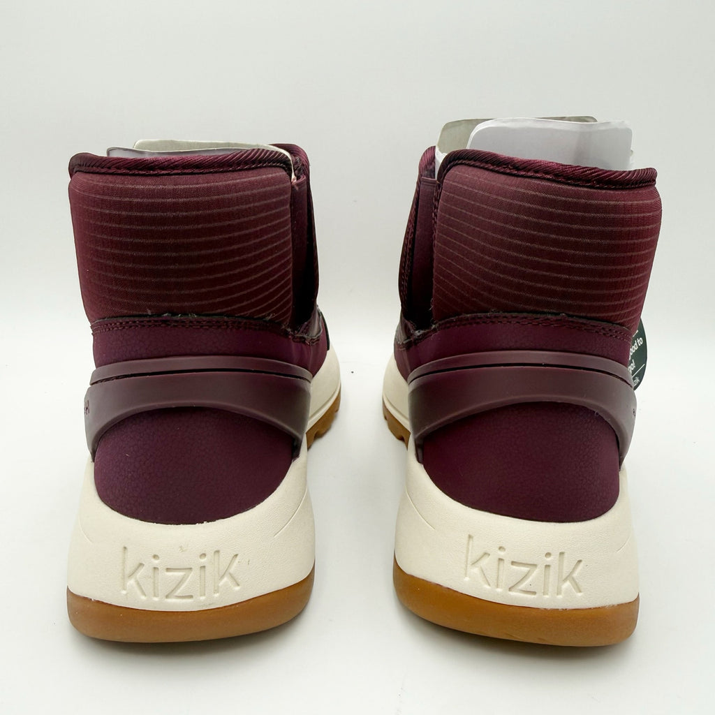 KIZIK Womens Juno 2 Low Hands-Free Winter Boots Size 9 Red Wine Insulated NIB
