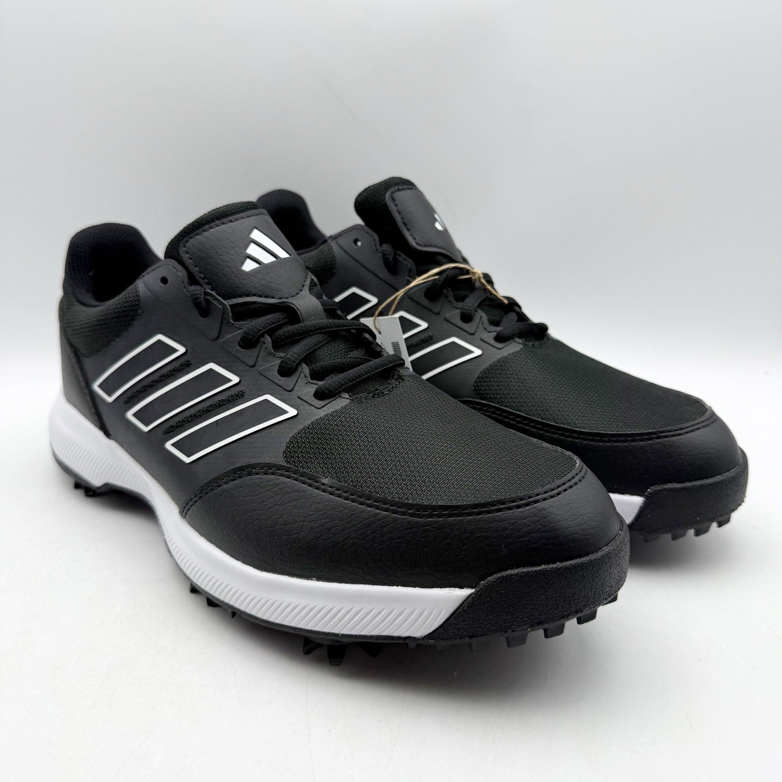 Adidas Mens Tech Response 3.0 Golf Shoes Size 14 Black GV6890 Athletic NWOB