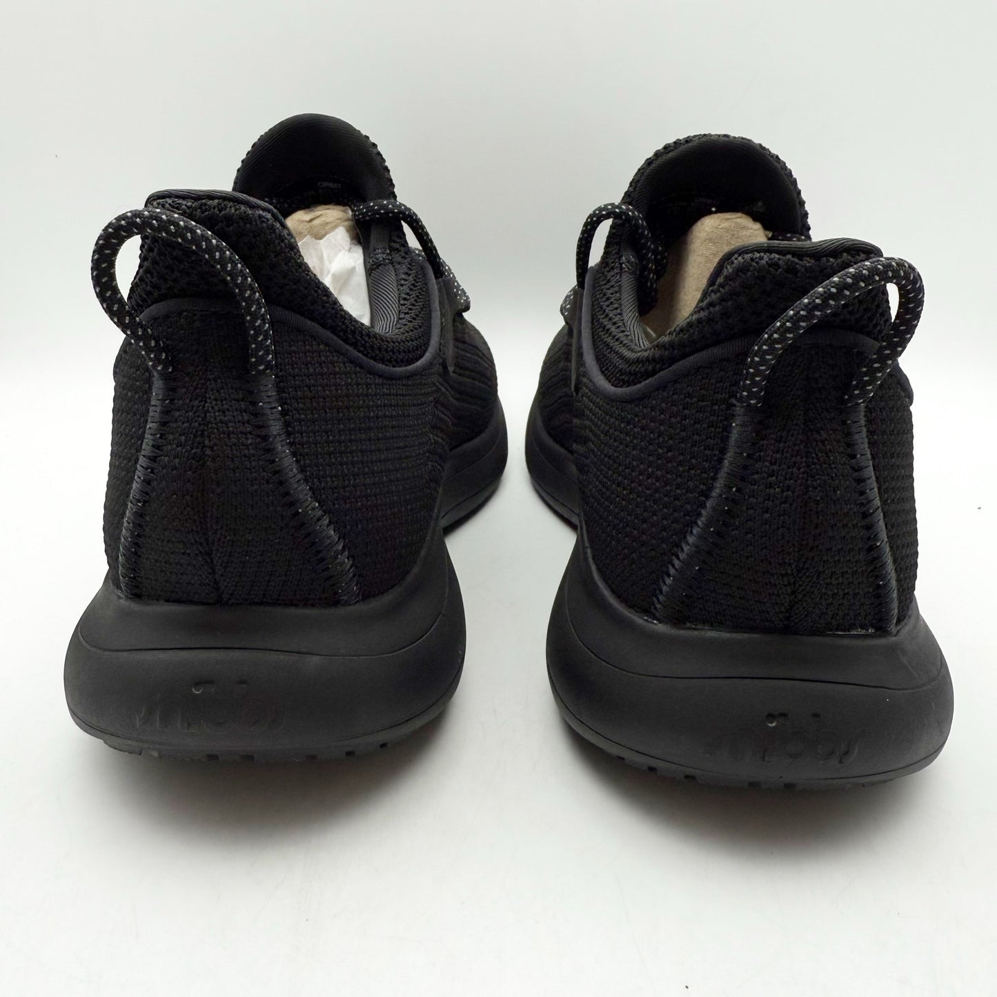 Snibbs Womens Orbit Work Sneakers US 10 EU 42 Black Soft Toe Shoe NIB