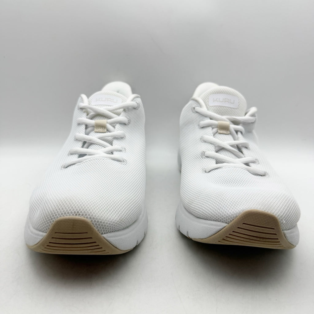 KURU Womens Flex Via Sneakers US 10 M White Athletic Shoes NWOB