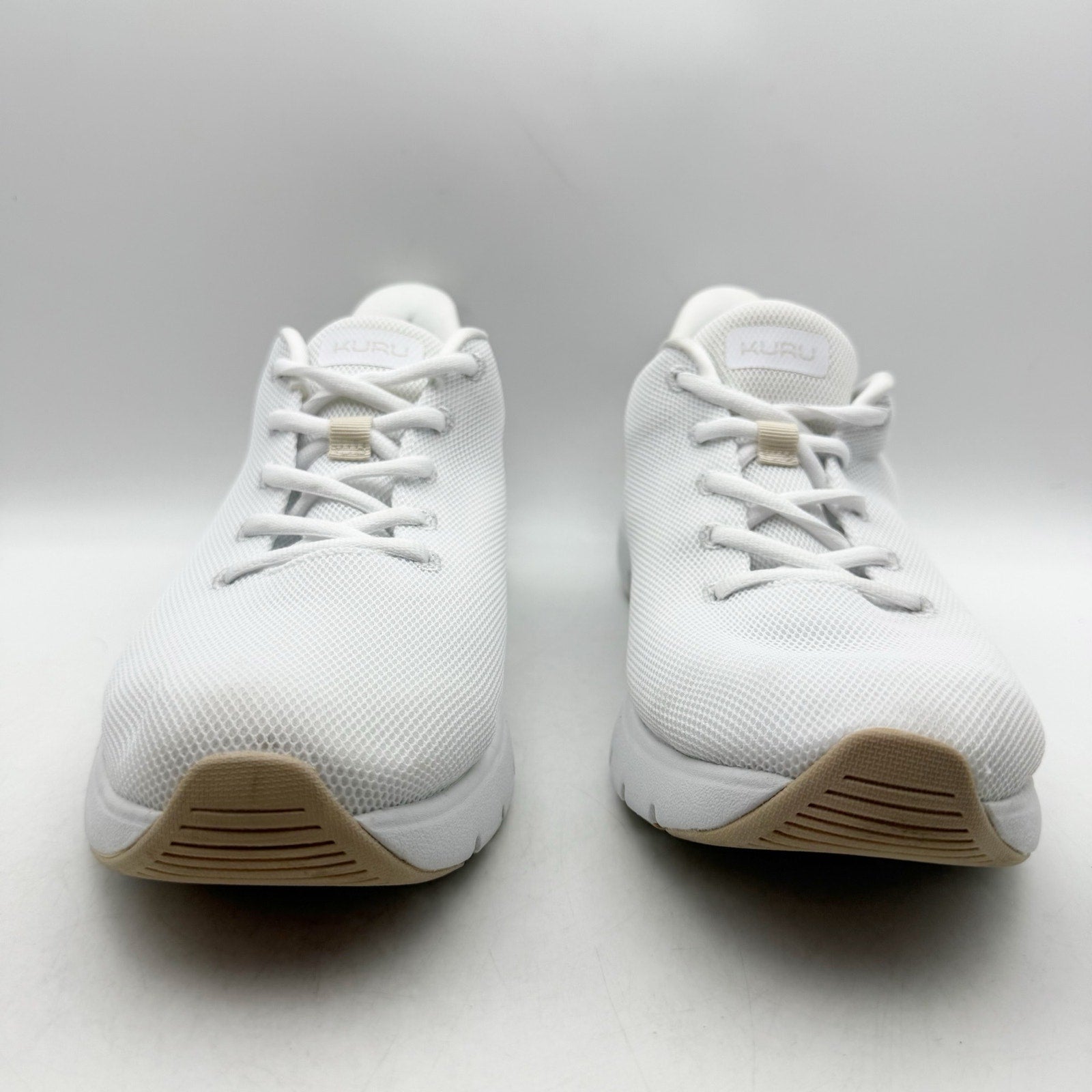 KURU Womens Flex Via Sneakers US 10 M White Athletic Shoes NWOB