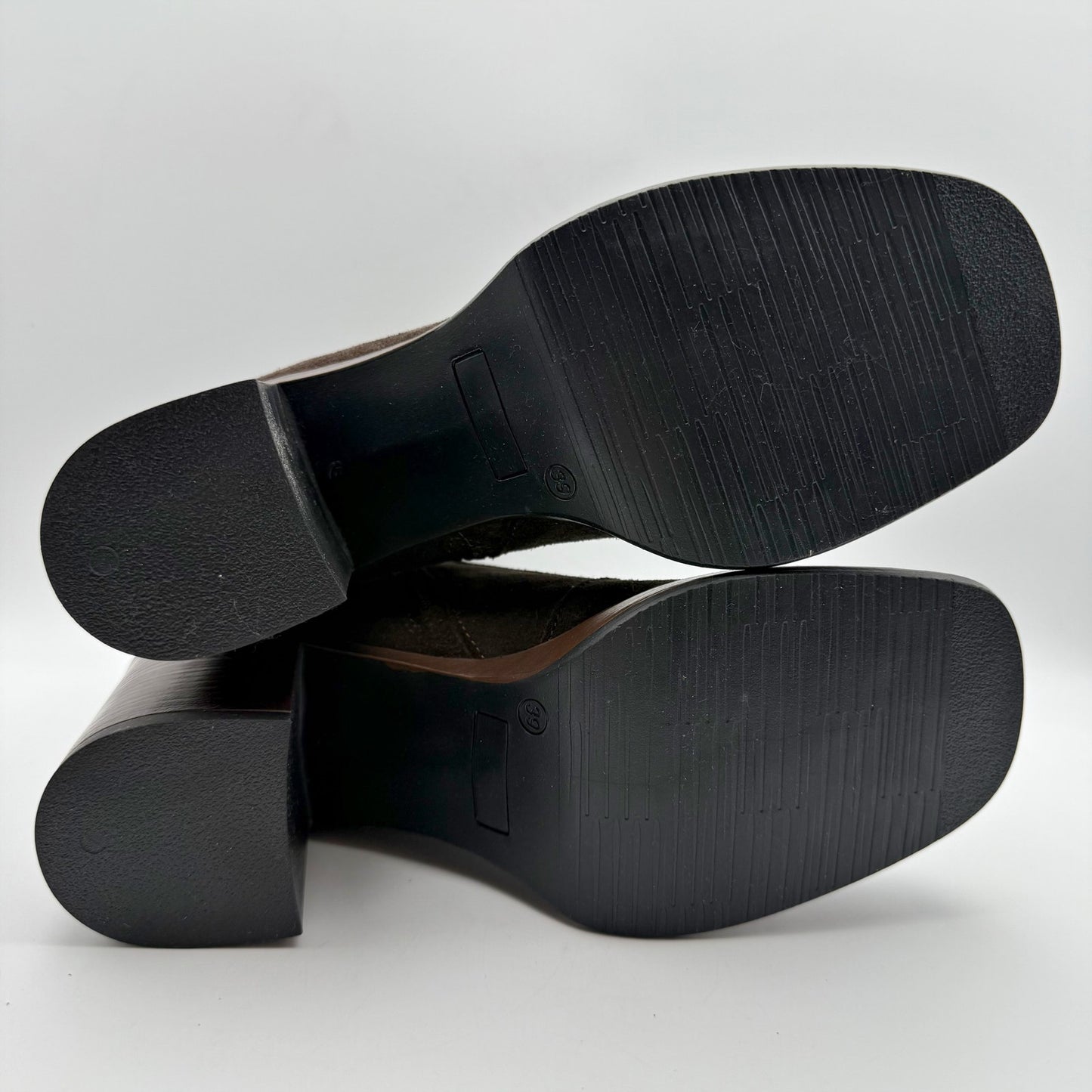 Eric Michael Womens Alice Ankle Boots EU 39 US 8.5-9 M Brown Nubuck Leather NWOB