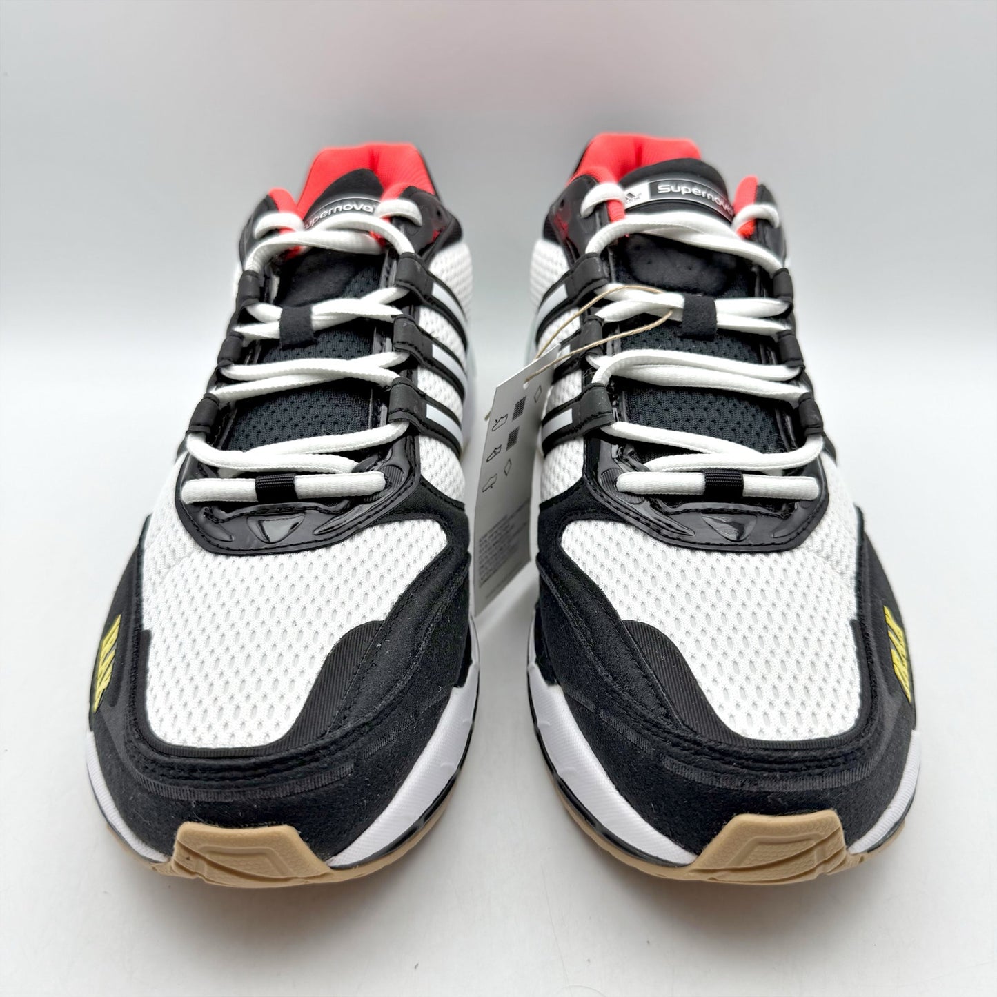 Adidas Mens x IRAK Supernova Cushion 7 Sneaker US 10 M White Black Athletic NWOB