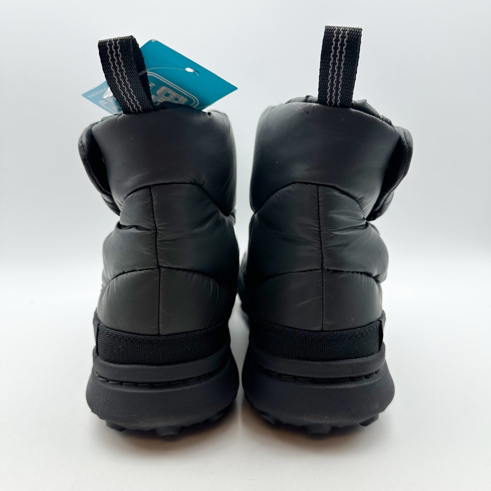 Merrell Womens Hut Moc 2 Quilted Snow Boots Size 8 M Black Lightweight Snap NIB