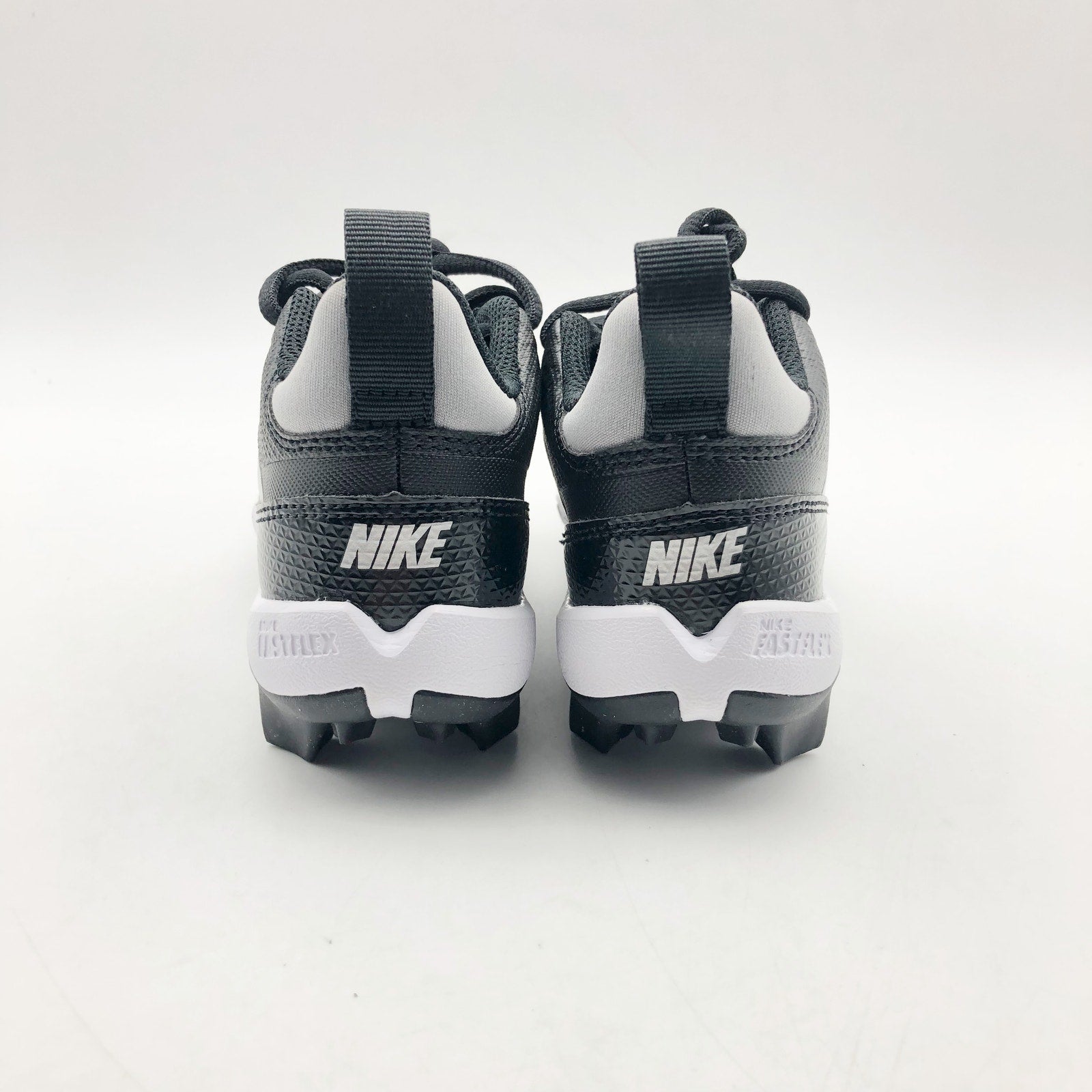 Nike Kids Alpha Menace 4 Shark Football Cleats Size 13 Black Grey White NWOB