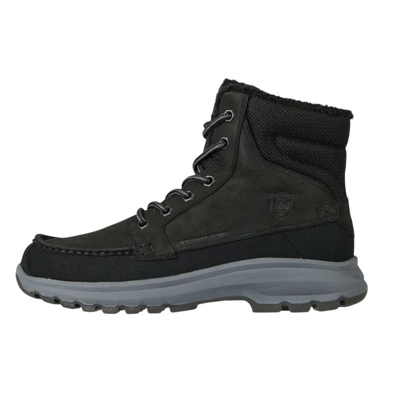 Helly Hansen Mens Garibaldi V3 Winter Boots US 9 Black Leather WP Insulated NWOB