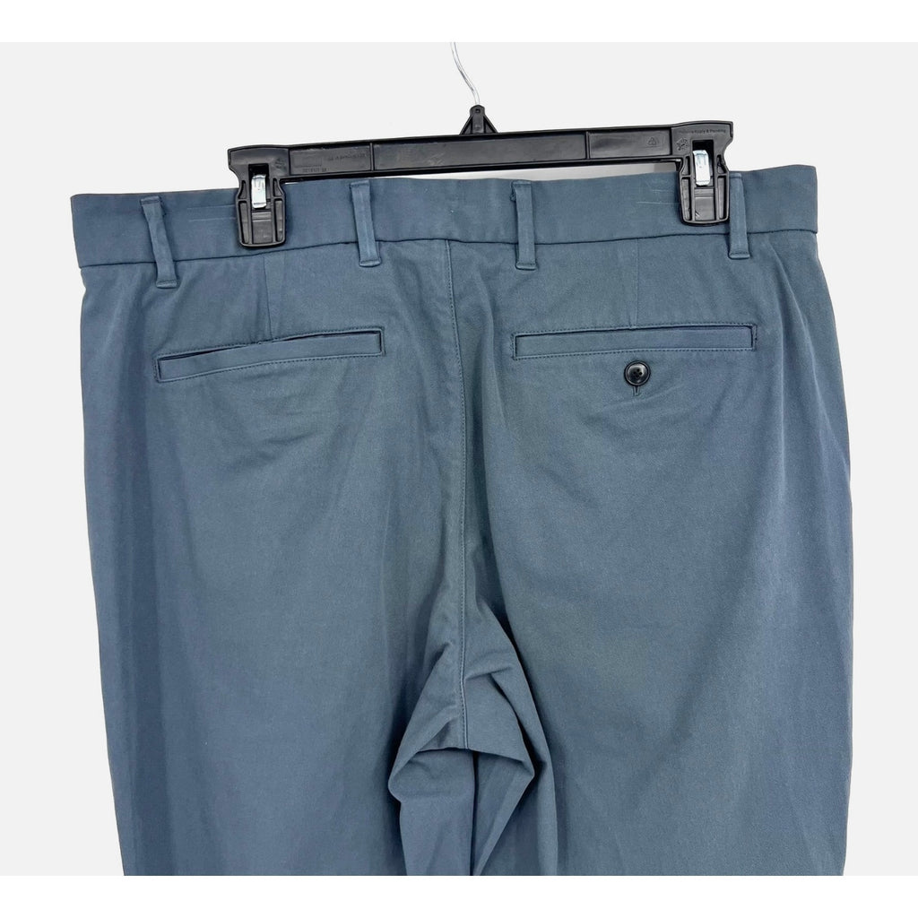 EVERLANE UNIFORM Men's The Performance Chino 34x32 Dark Slate Blue Pants NWT