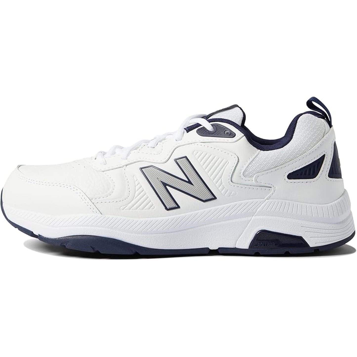 New Balance Mens 857v3 Training Sneakers US 7.5 XW White Navy Athletic NIB