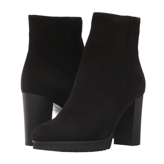 La Canadienne Womens Myranda Ankle Boot US 5 Black Suede Water-Resistant NWOB