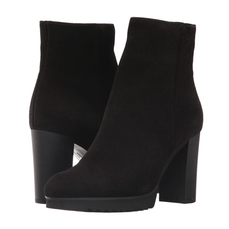 La Canadienne Womens Myranda Ankle Boot US 5 Black Suede Water-Resistant NWOB