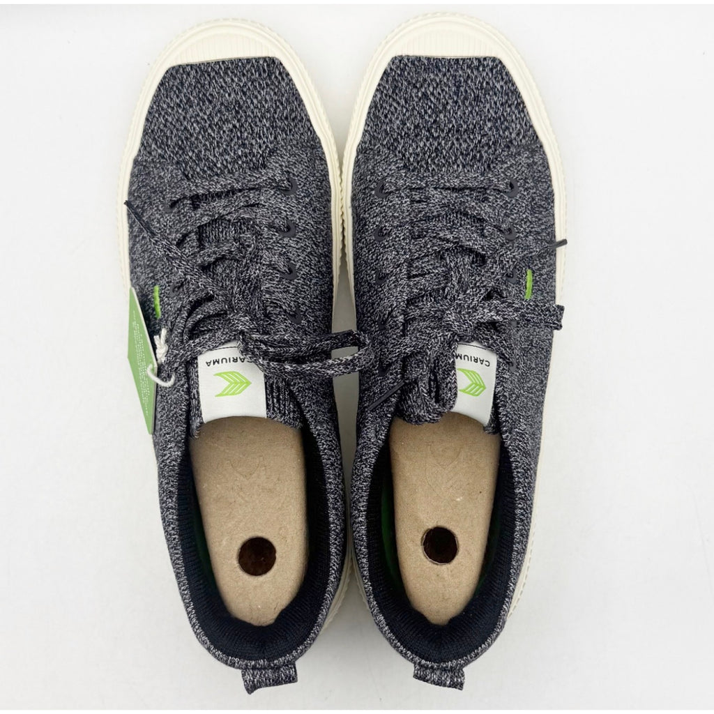 Cariuma Womens IBI Low Sneakers Size 6.5 Stone Grey Bamboo Knit Casual NIB
