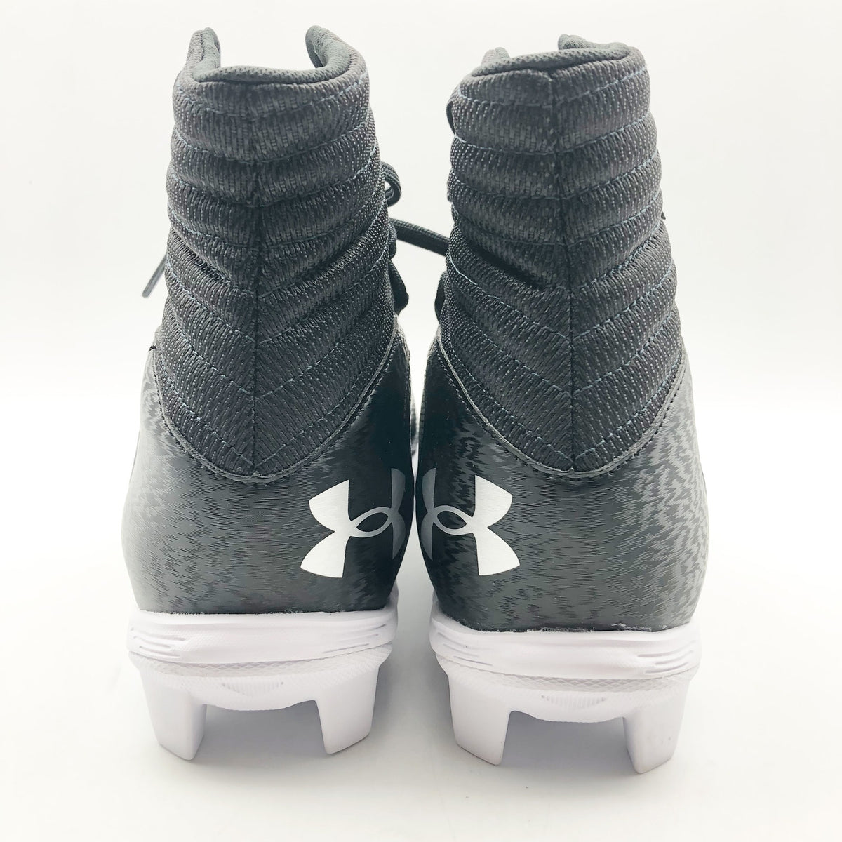 Under Armour Mens 10.5 Highlight Fran RM 2.0 Football Cleats Black White NWOB