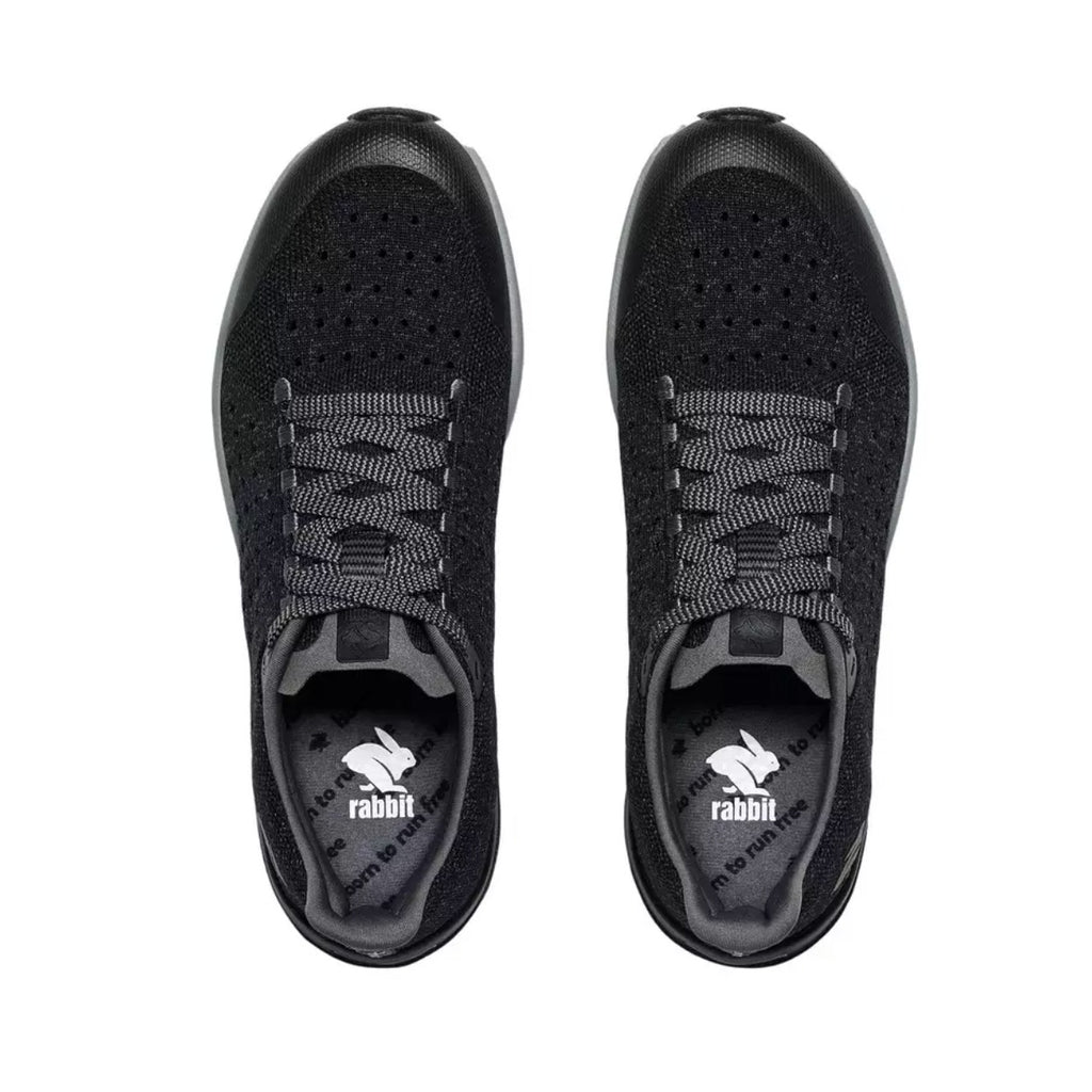 Rabbit Womens Dream Chaser Running Shoes US 9 EU 40 Black Athletic NIB