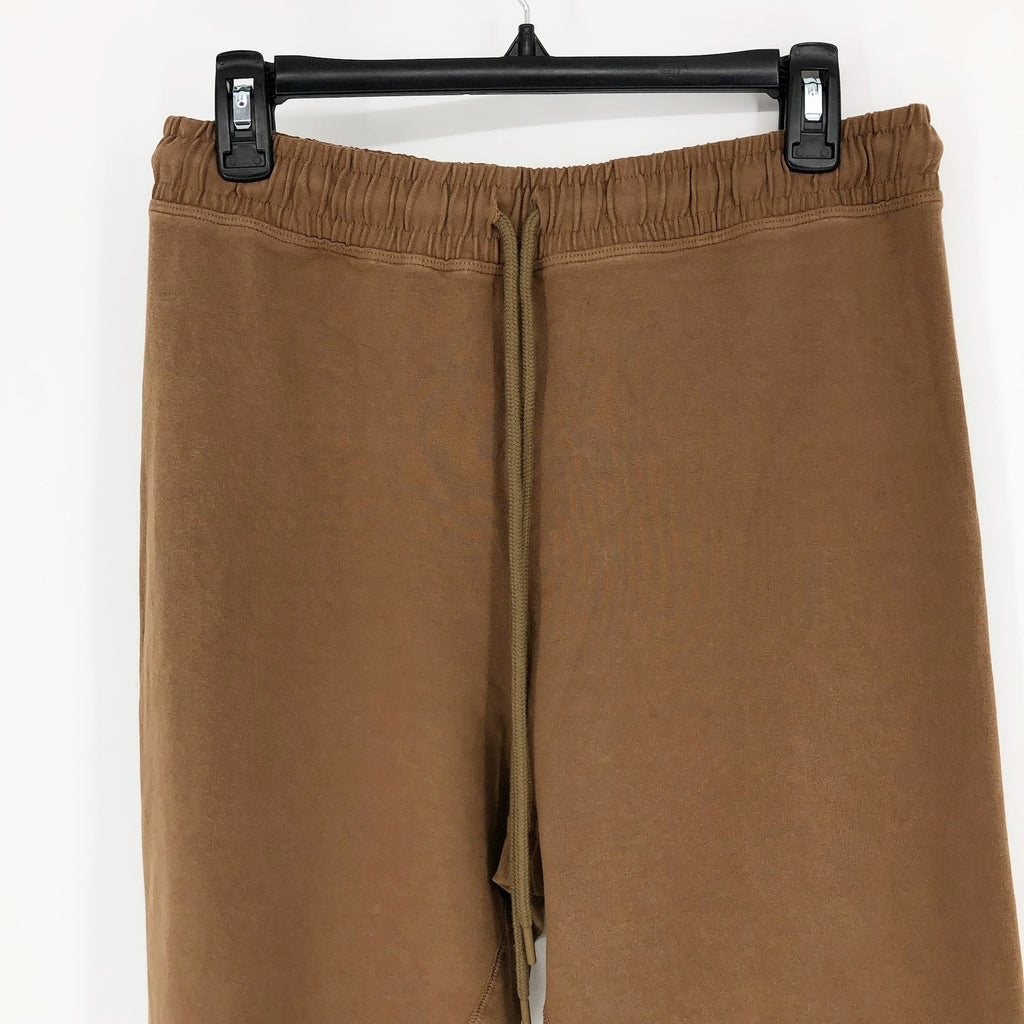 GOOD AMERICAN Essential Tie-Waist Leggings 3XL Tan Sepia Cotton Jersey NWT