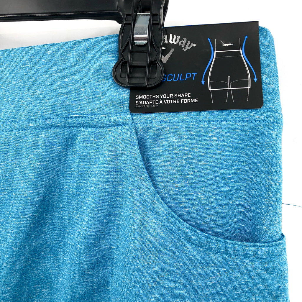CALLAWAY Women's Opti Dri TrueSculpt Golf Skort XL Vivid Blue Heather NWT