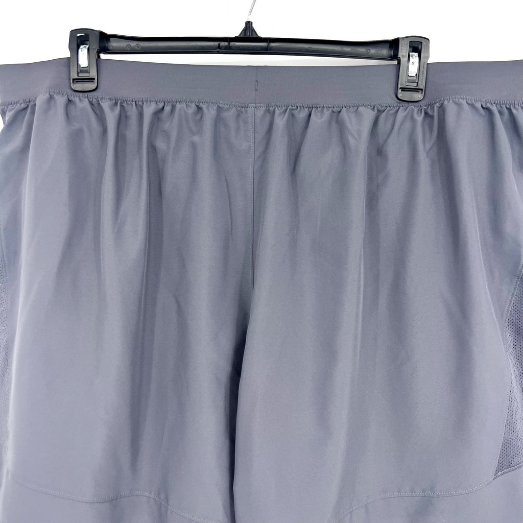 UNDER ARMOUR Men's UA Launch 2-in-1 Athletic Shorts 3XL Gray 7" Inseam NWT