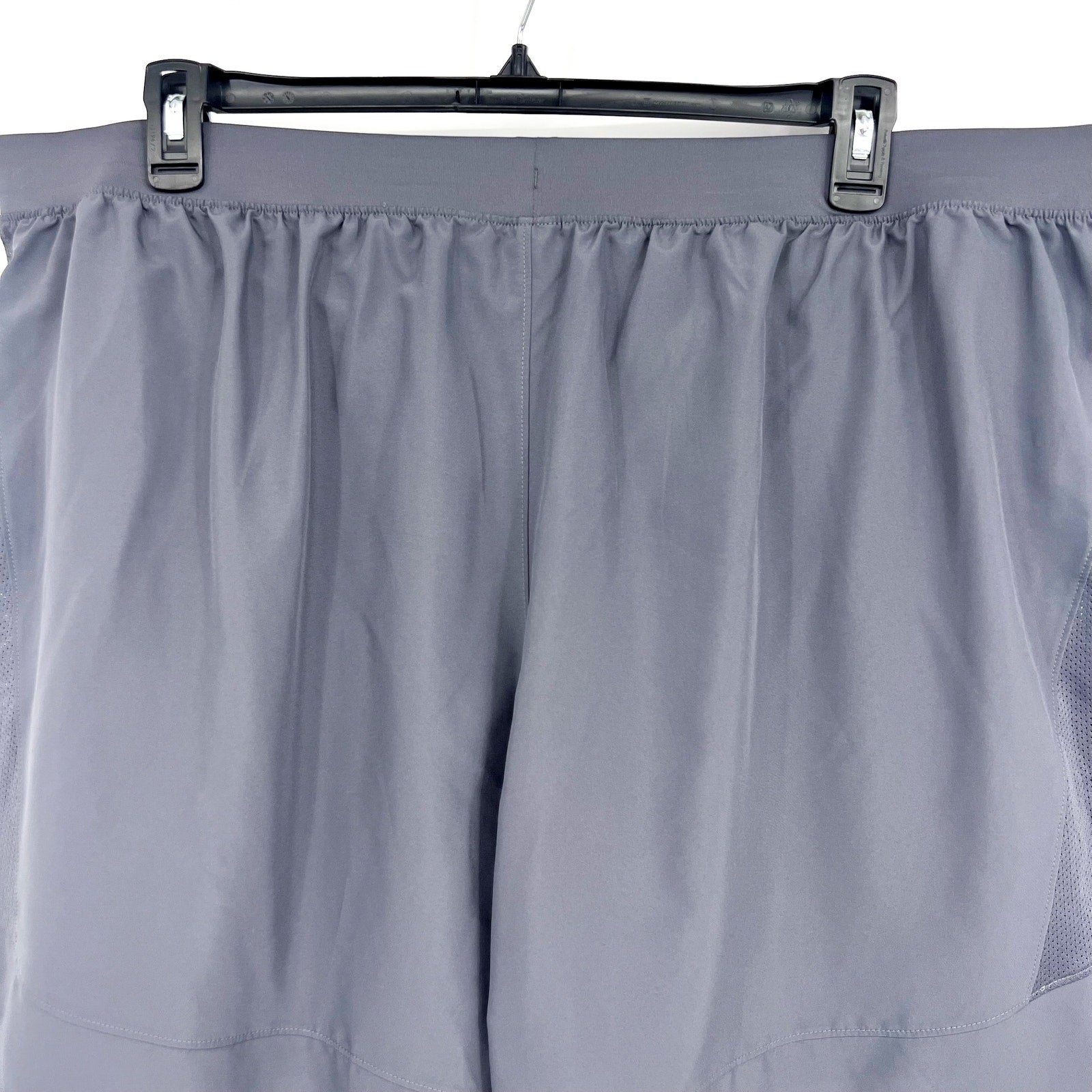 UNDER ARMOUR Men's UA Launch 2-in-1 Athletic Shorts 3XL Gray 7" Inseam NWT