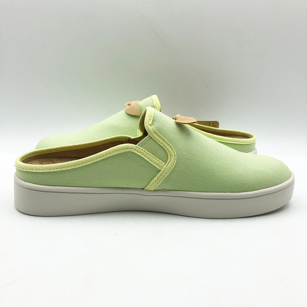 Spenco Womens Audrey Casual Slides Size 8 Green Casual Sneaker Mule NIB