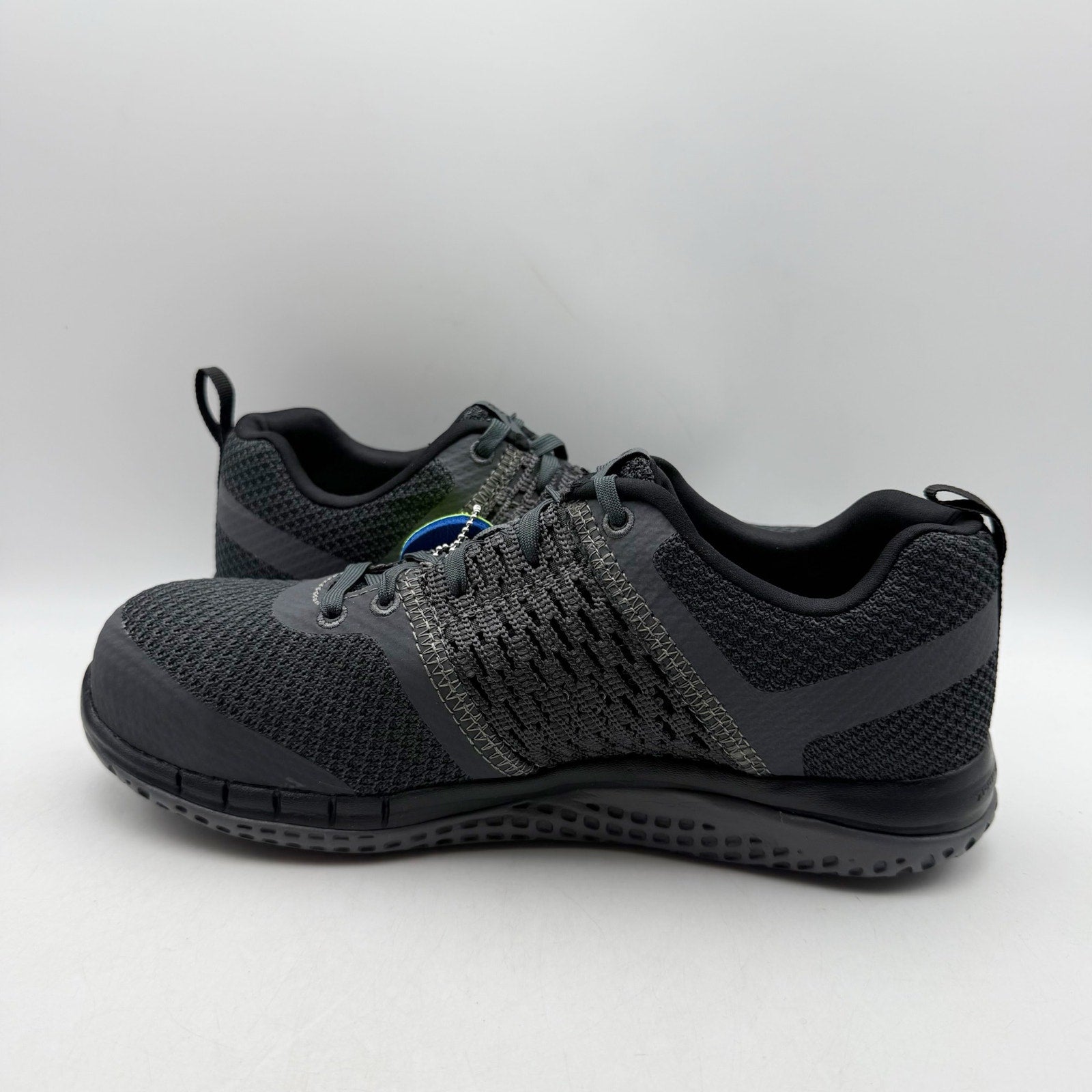 Reebok Mens Print Work ULTK Work Shoes US 8.5 M Grey Black Composite Toe NIB