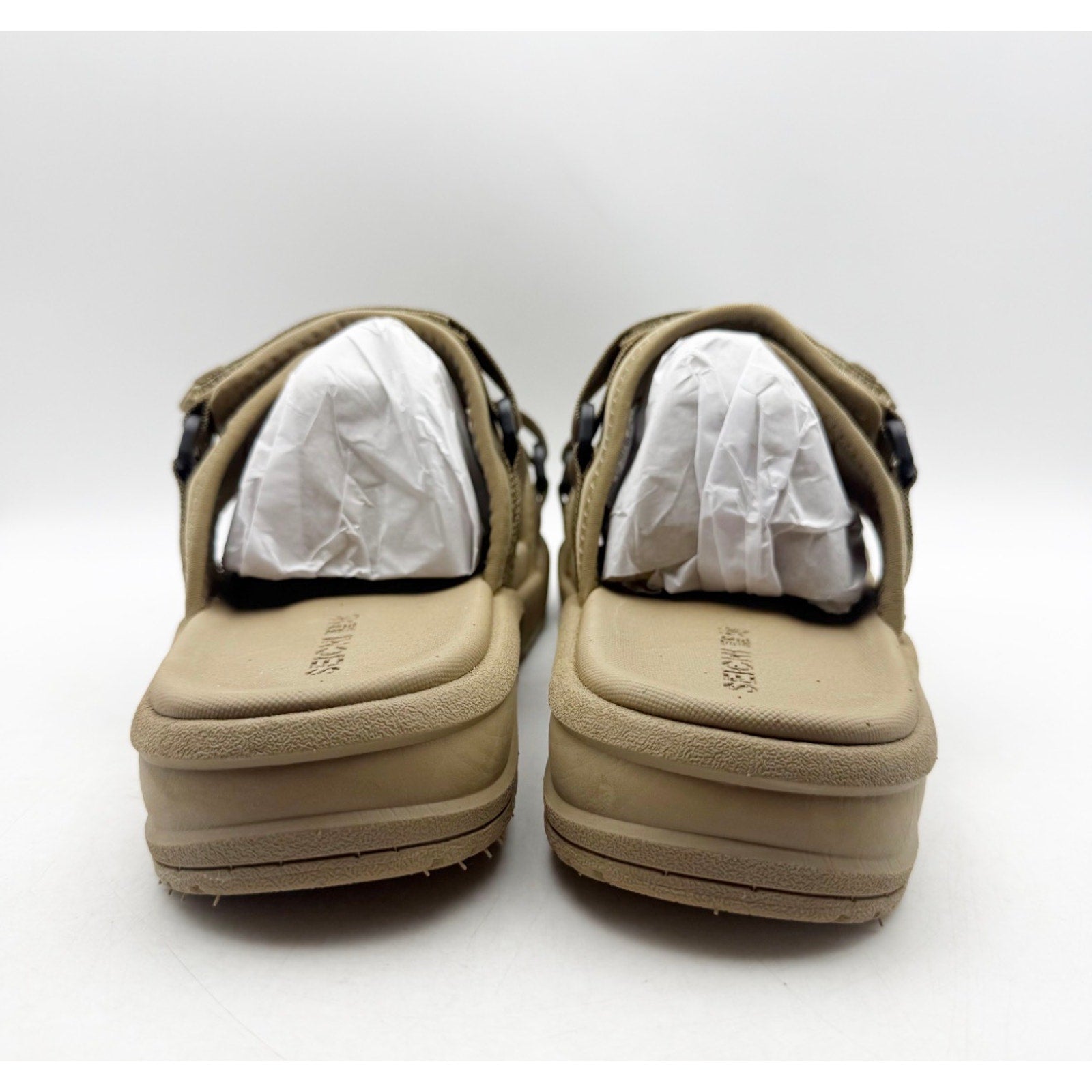 SEICHI Mens Sandoru Ichi Slide Sandals Size 10 EU 43 Tan NIB
