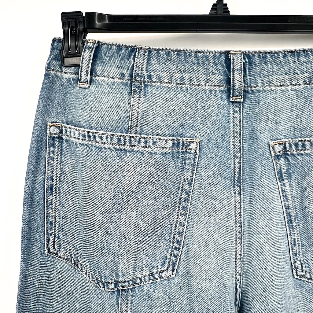 Madewell Women's Wide Sweep Trouser Jeans Size 28 US 6 Blue Robertson NV377 NWT
