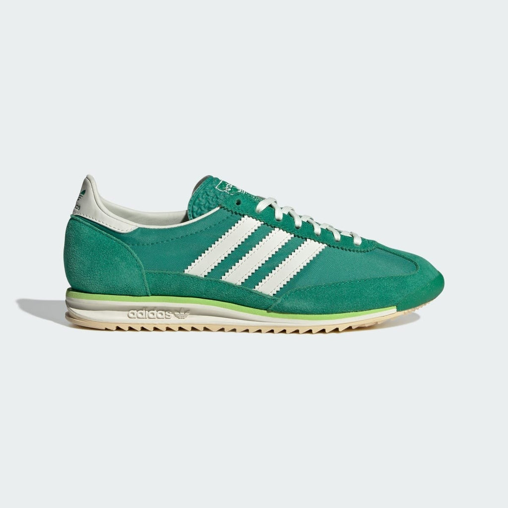 Adidas Womens SL 72 OG Casual Sneakers Size 7 Green White NWOB