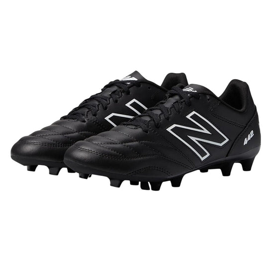 New Balance Boys 442 V2 Academy FG Soccer Cleats US 4 Wide Black Athletic NIB