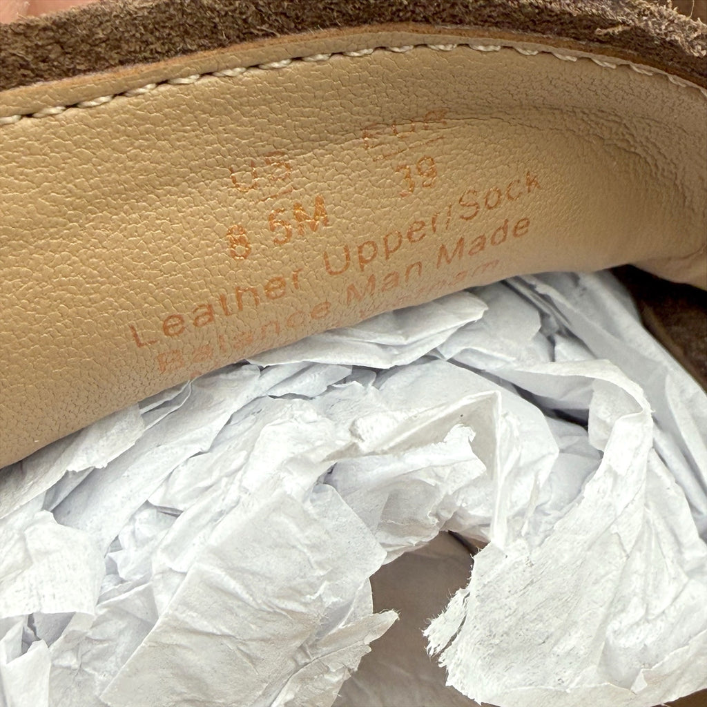 Sam Edelman Womens Lea Platform Loafers Size 8.5 M Brown Suede NIB