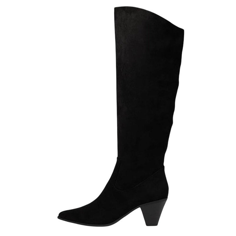 Anne Klein Womens Wei Knee High Boots US 7.5 M EU 38 Black NIB