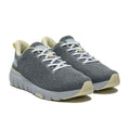 KURU Womens Flex Via Sneakers Size 10.5 Dove Gray Pale Lime Athletic Shoes NWOB