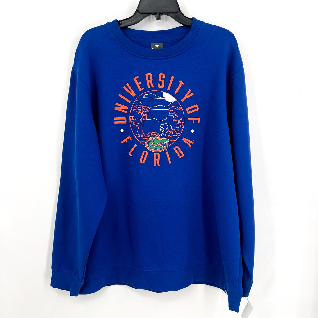 FANATICS  Unisex University of Florida Gators Crew Sweatshirt 2XL Royal Blue NWT