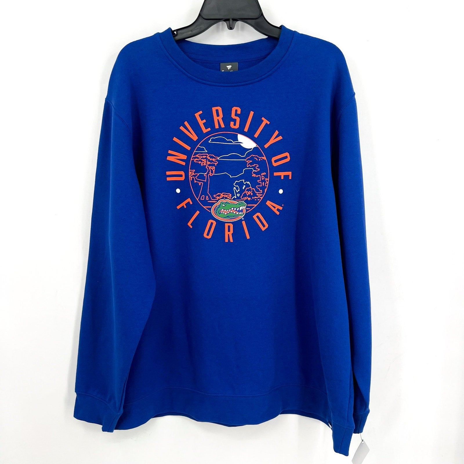 FANATICS  Unisex University of Florida Gators Crew Sweatshirt 2XL Royal Blue NWT