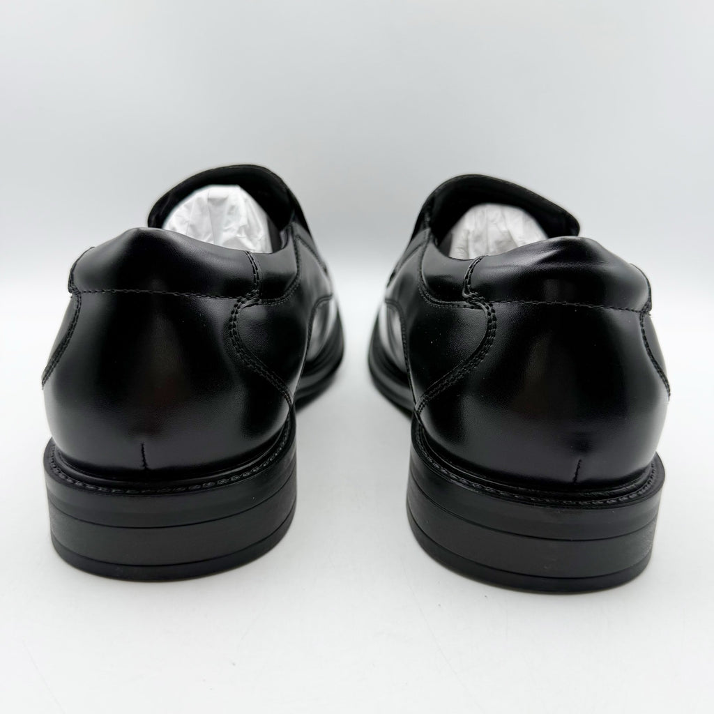 Dockers Mens Lawton Loafers US 11.5 Wide EU 45 Black Leather Slip On NIB