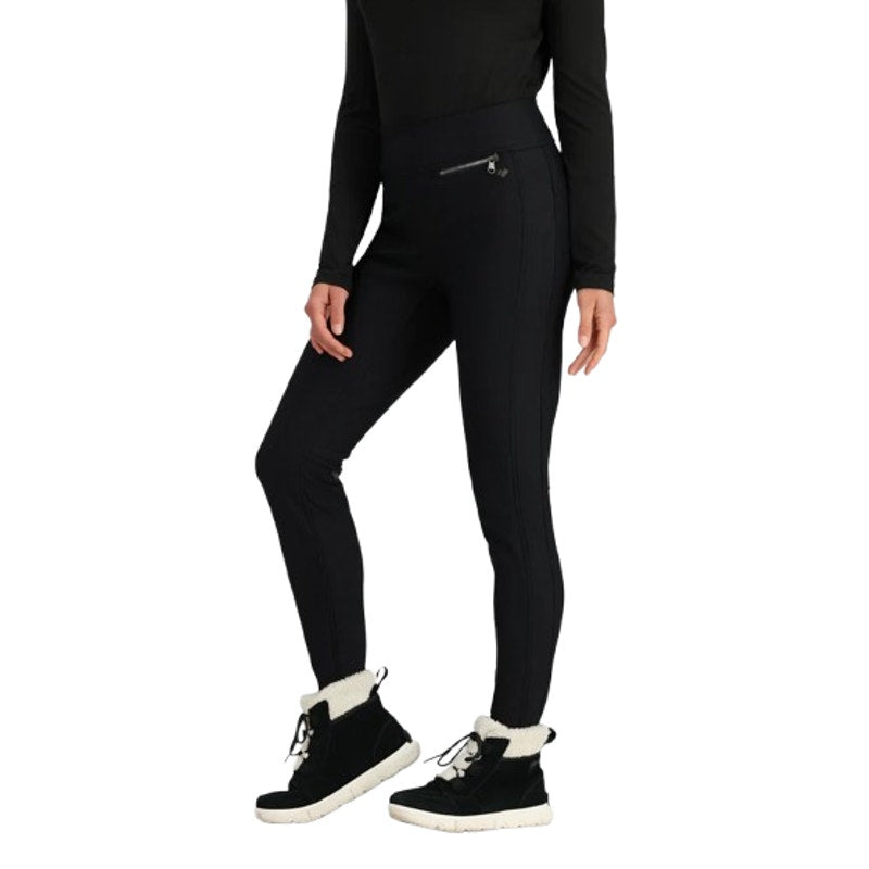 OBERMEYER Women's Jinks ITB Softshell Pants Size 10 Black Waterproof Stirrup NWT
