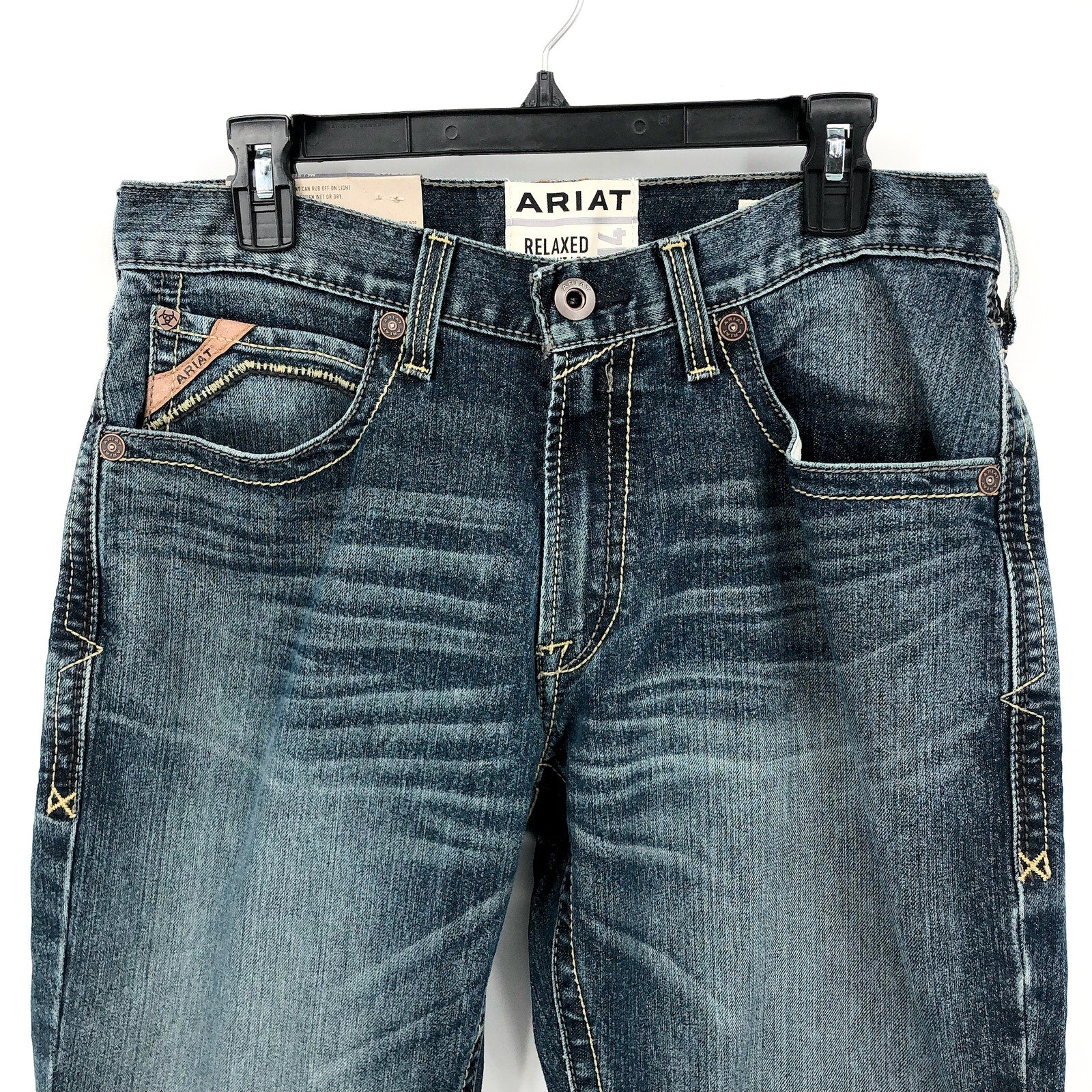 ARIAT Men's M4 Stockton Stackable Straight Leg Jeans 32x32 Kentucky Blue NWT