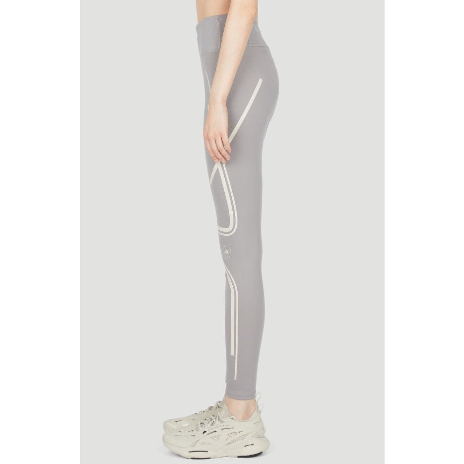 ADIDAS STELLA MCCARTNEY Womens Truepace Running Leggings XL Dove Grey NWT