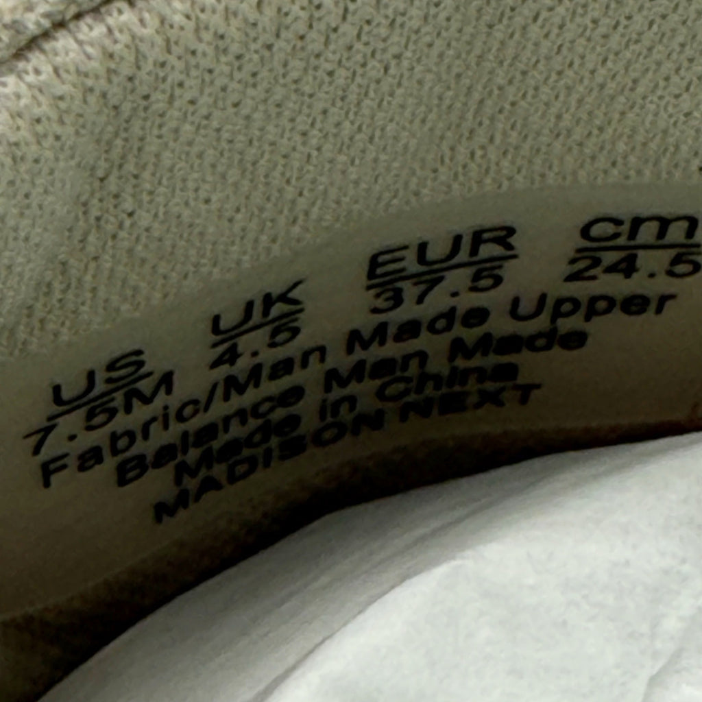 Dr. Scholls Womens Madison Next Casual Sneakers Size 7.5 Gray White Slip On NIB