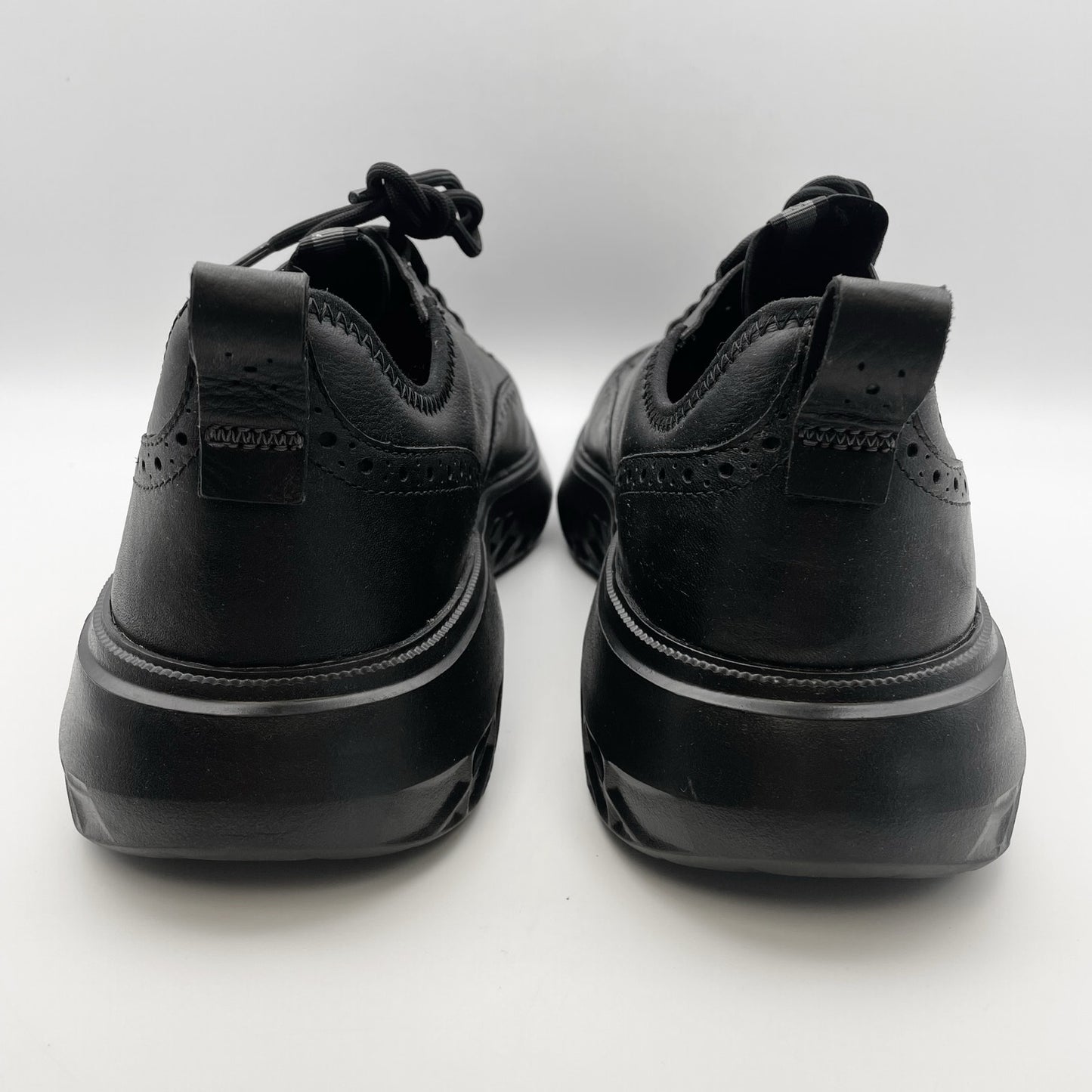 Cole Haan Mens Zerogrand WFA Oxford Shoe US 13 Wide Black Leather NIB