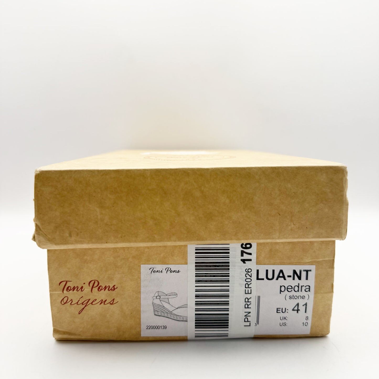 Toni Pons Womens Lua-NT Wedge Heels EU 41 US 10.5 Cream Espadrille Sandals