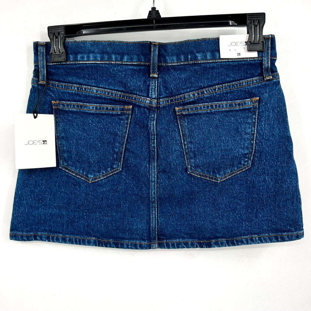 JOE'S JEANS Womens Tessa Denim Micro Mini Skirt Size 29 US 8 Blue Crescendo NWT