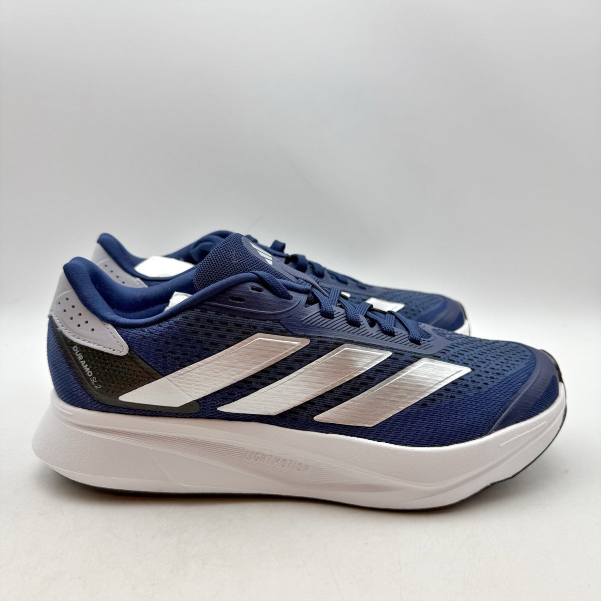 Adidas Mens Duramo SL 2.0 Running Sneakers SIZE 8 Dark Blue Athletic NIB