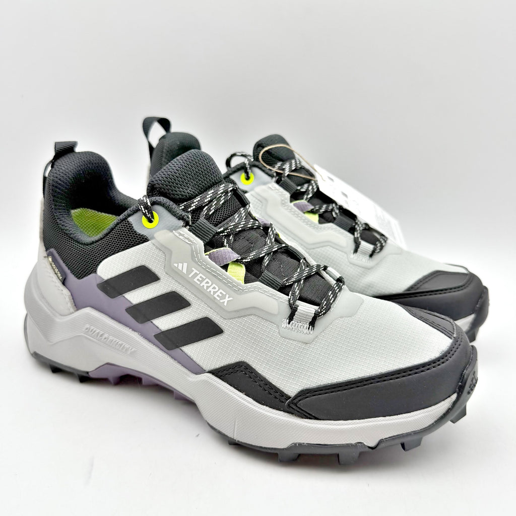 Adidas Womens Terrex AX4 GTX Hiking Sneakers Size 5.5 Grey Black Athletic NIB