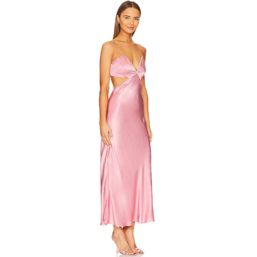 BARDOT Women's Rome Diamonte Slip Dress XXL Blush Pink NWT
