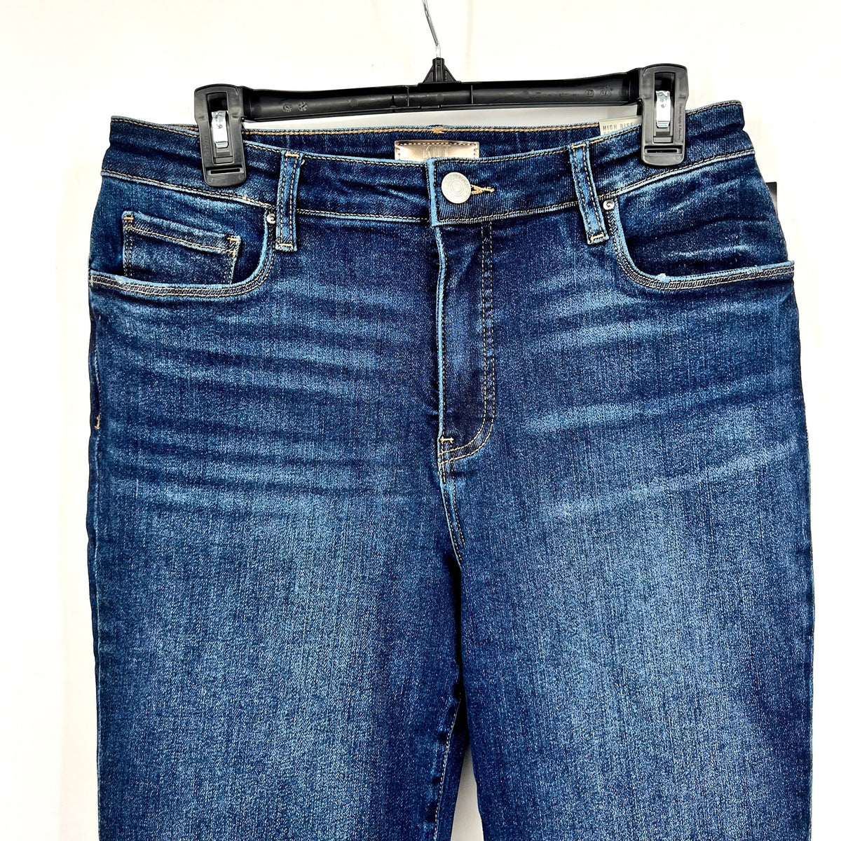 KUT FROM THE KLOTH Reese Ankle Straight Leg Jeans SIZE 10 Enchantment Blue NWT
