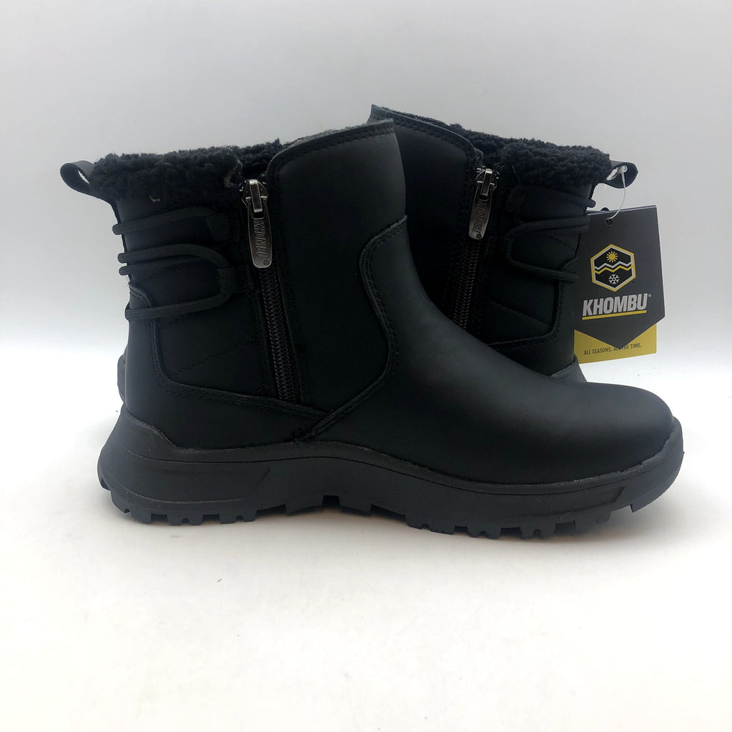 Khombu Womens Sarah Snow Boots Size US 6 Black Waterproof NIB