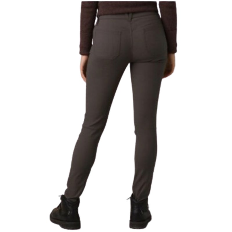 PRANA Women's Southport Skinny Stretch Pants Size 8 Gray Dark Iron Mid Rise NWOT