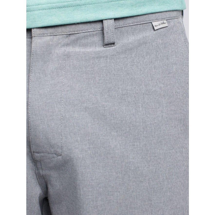 TRAVIS MATHEW Men's Beck Golf Shorts Size 32 Light Grey Flat Front Stretch NWT
