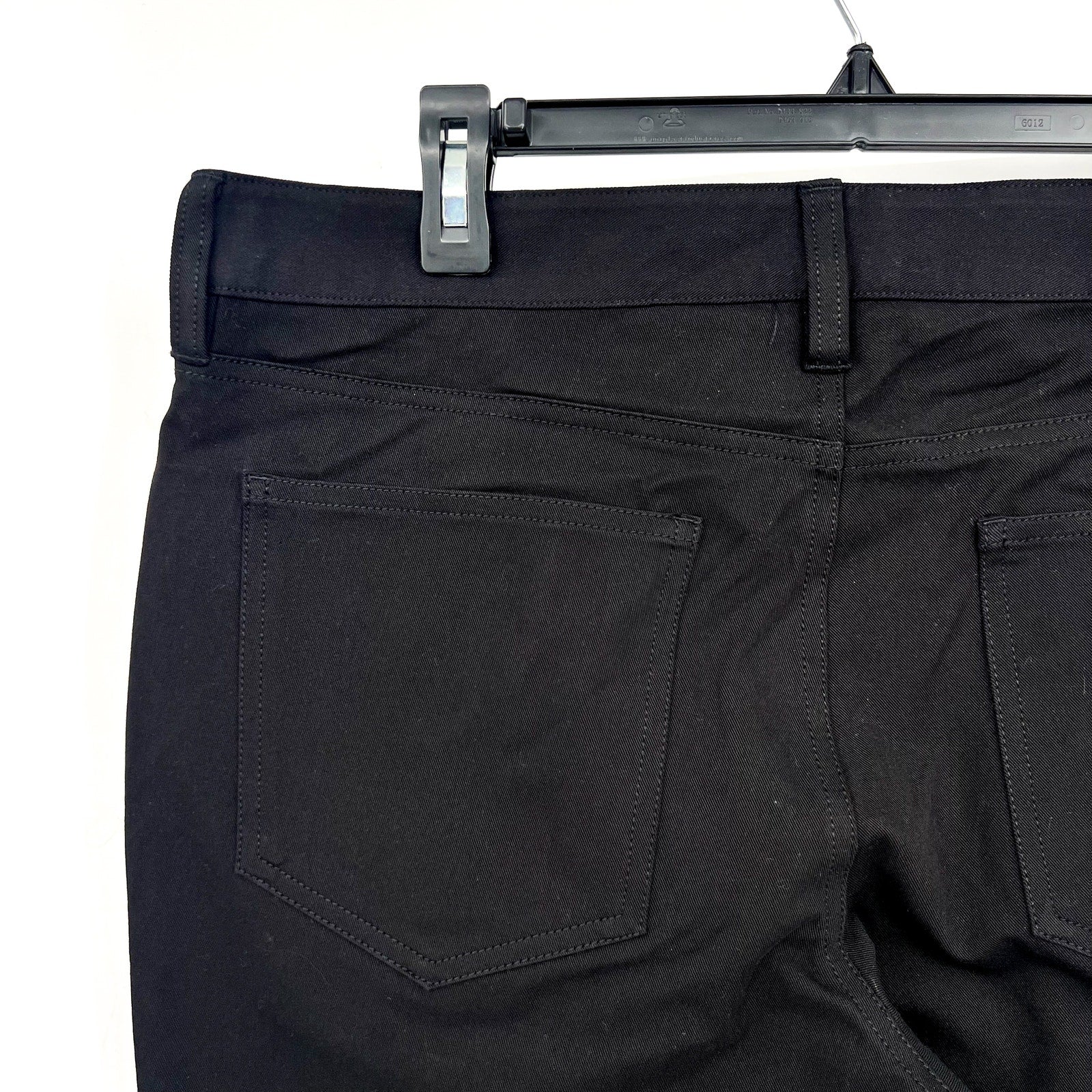EVERLANE Men's The Performance 5-Pocket Pants 33x34 Black Chinos Stretch NWT