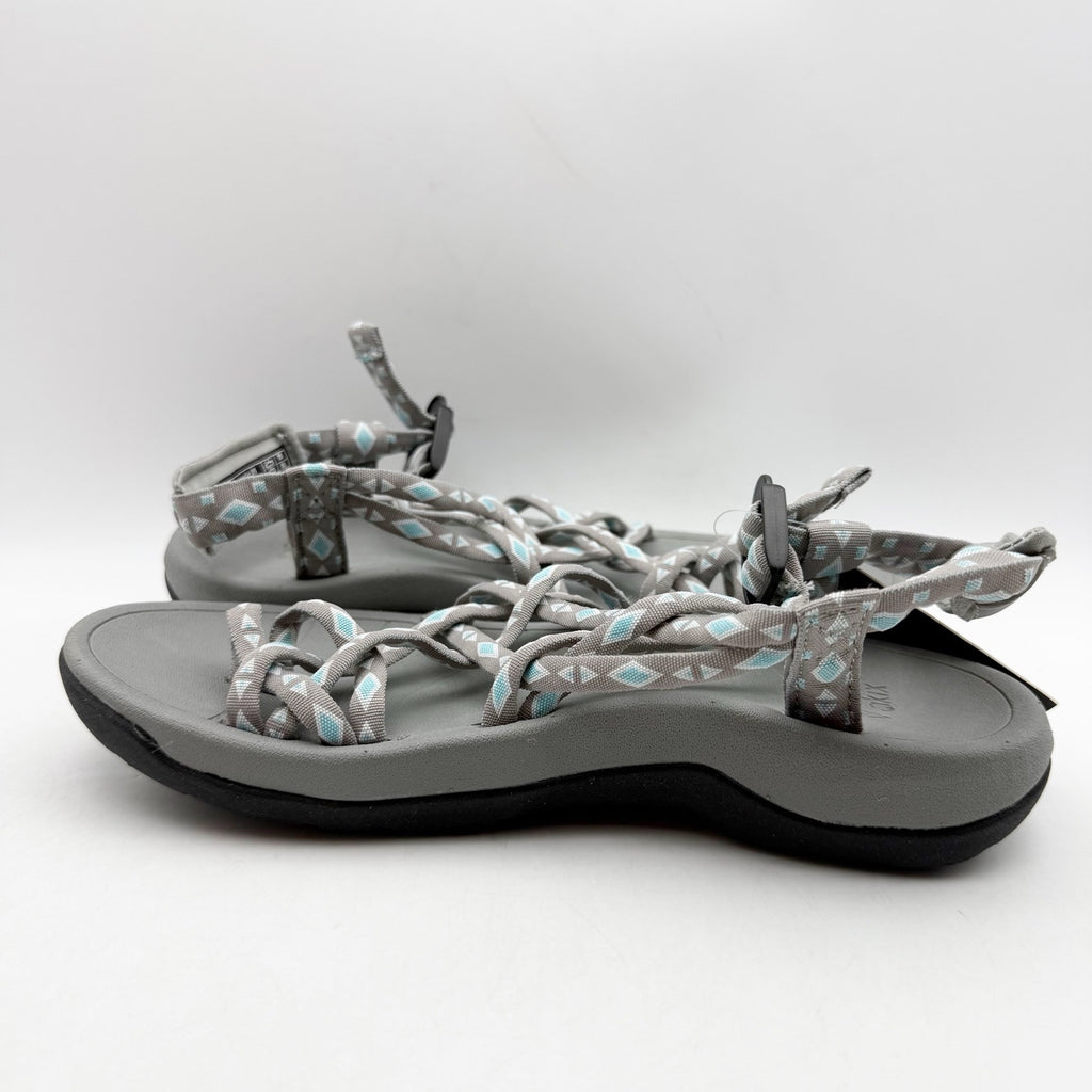 Viakix Womens Siena Hiking Sandals US 6 EU 37 Grey Black Water Resistant NIB